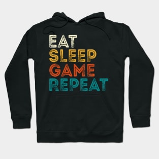 Eat Sleep Game Repeat Hoodie